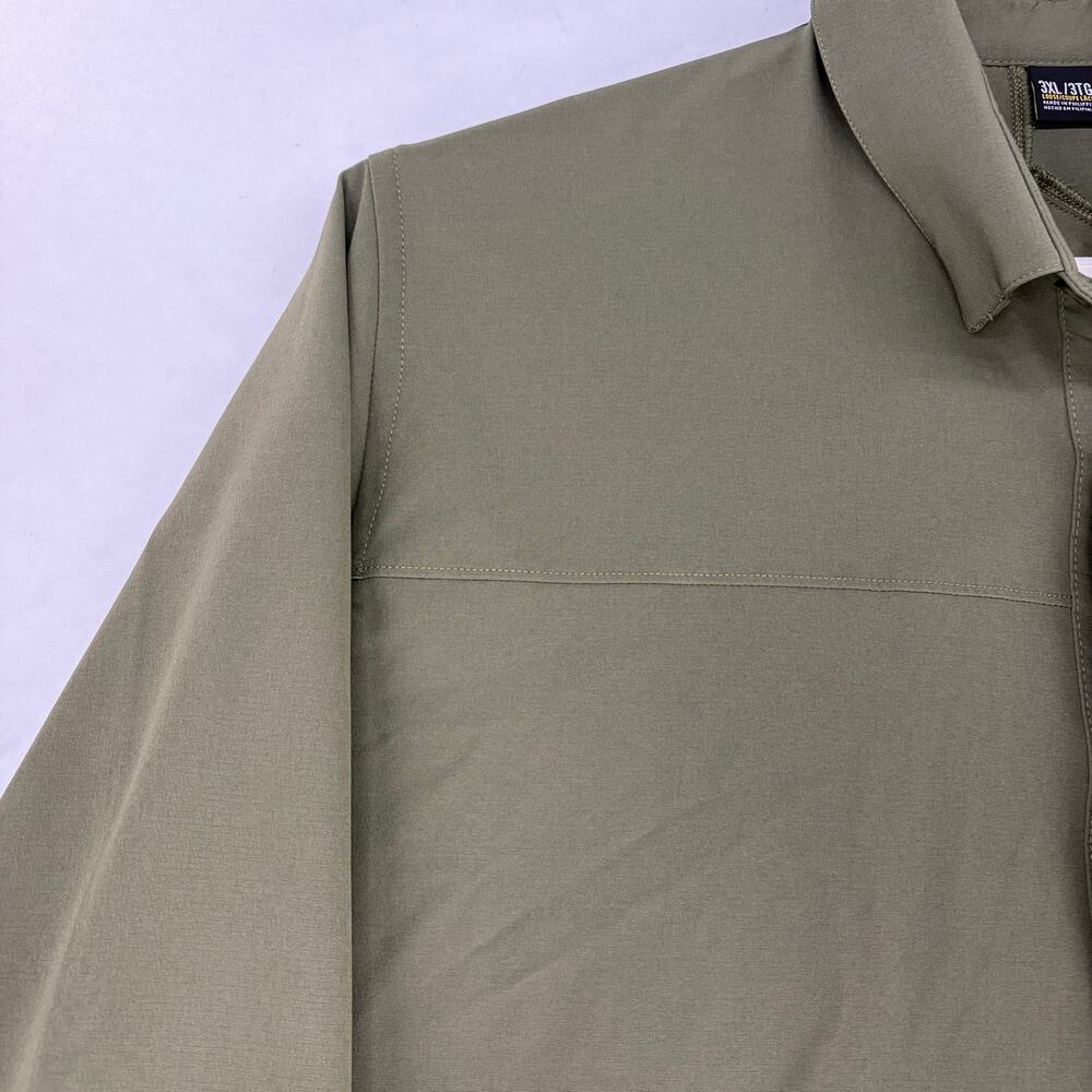 Under Armour Tactical Performance Long Sleeve Button Down Shirt Olive Green 3XL - Picture 7 of 16